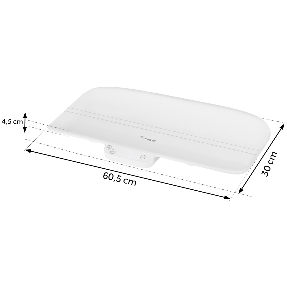 Waga dla niemowlęca elektroniczna dziecięca do 40kg Nukido