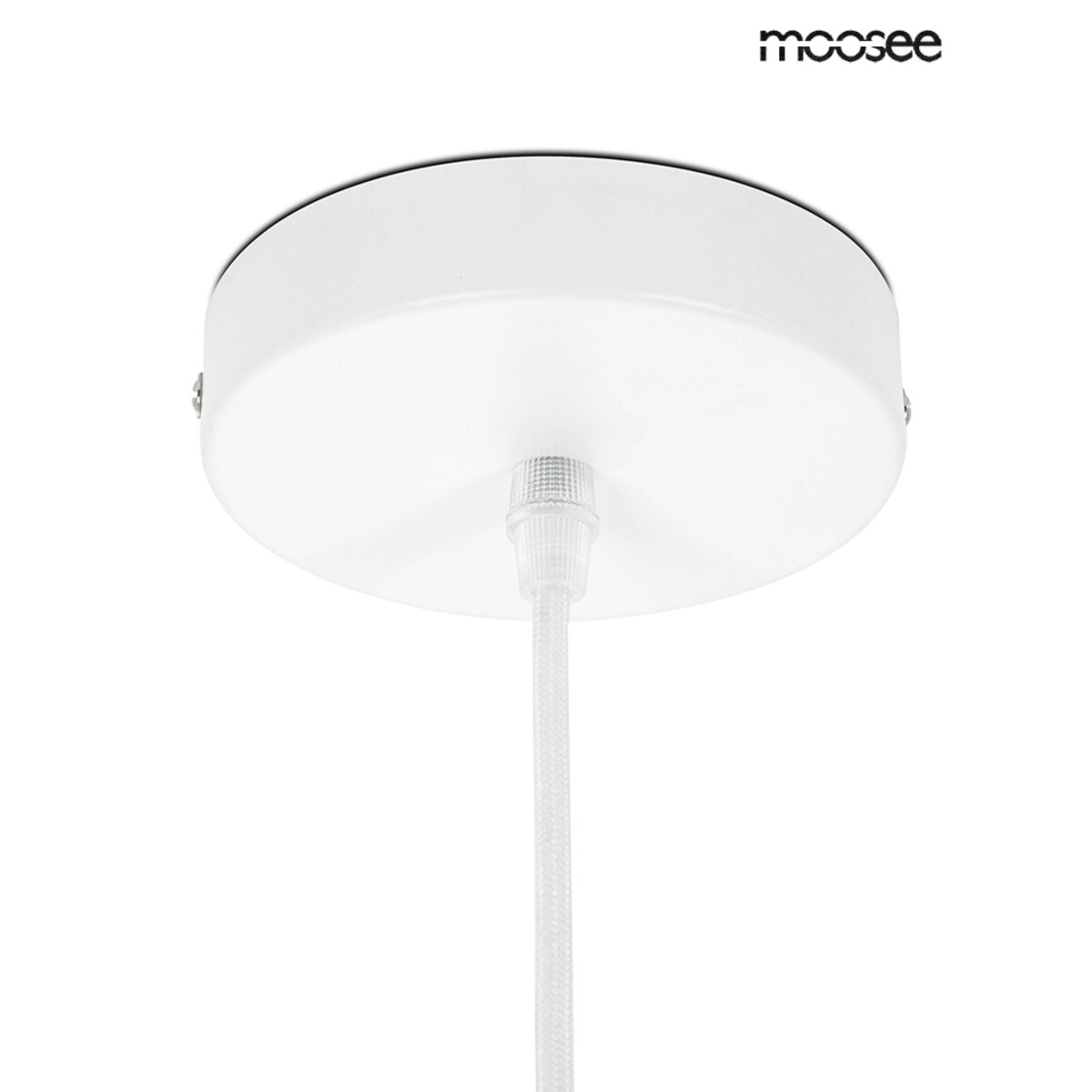Pokojowa lampa zwieszana Nest MSE1501100328 Moosee nad stół biała