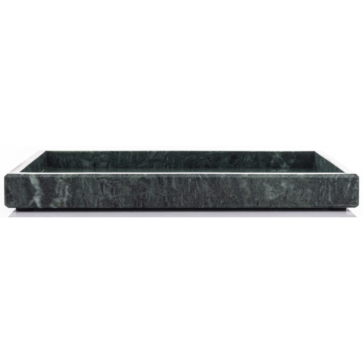 Taca dekoracyjna 30x20x3 cm MARMARILO-2 zielona