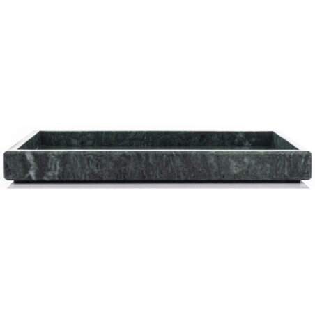Taca dekoracyjna 30x20x3 cm MARMARILO-2 zielona
