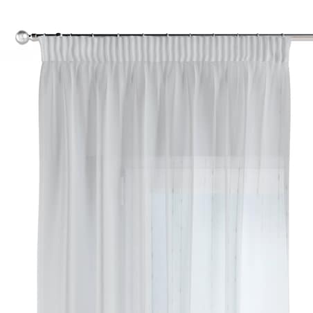 Zasłona na taśmie marszczącej 1 szt. 130x260 kremowy