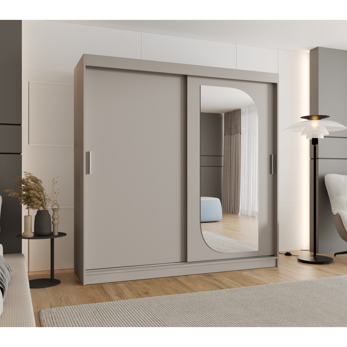 Szafa przesuwna LUCY 200 kaszmir