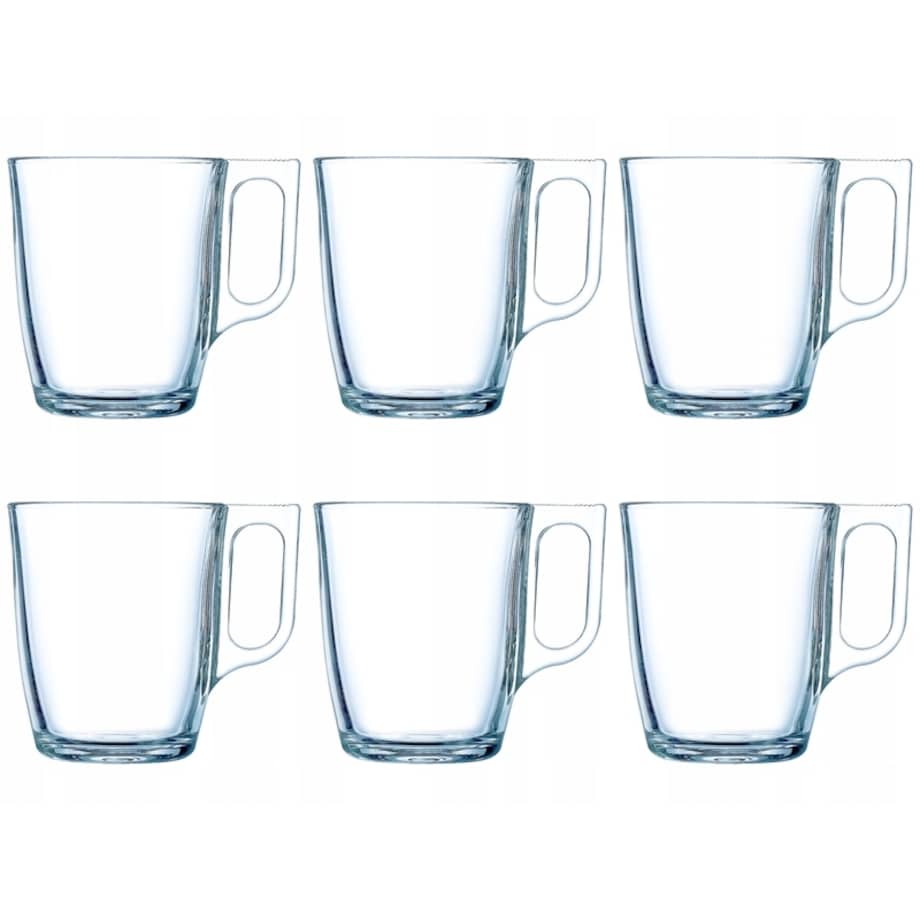 6 x 320 ml SZKLANKI filiżanka KUBEK LUMINARC nuevo na kawę herbatę napoje