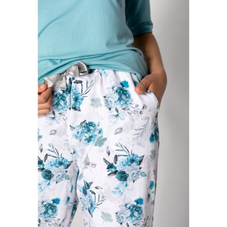 Piżama Eternal Love Aqua, L