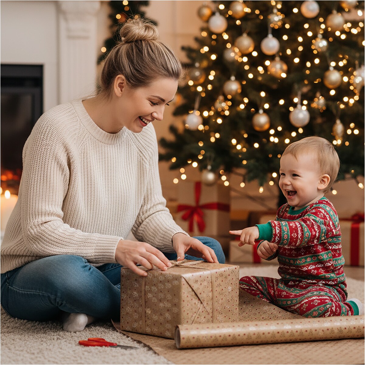 Papier Prezentowy Do Pakowania Prezentów 25 m MEGAROLKA Urodzinowy Do Paczek Ozdobny