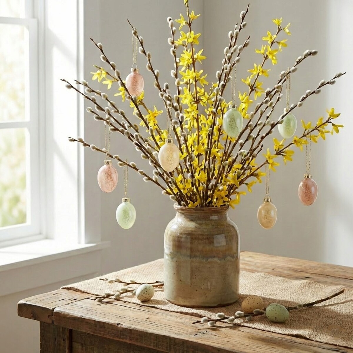 ZAWIESZKA BOMBKA NA WIELKANOC JAJKO 9szt NA DRZEWKO DRZWI PREZENT WIELKANOC