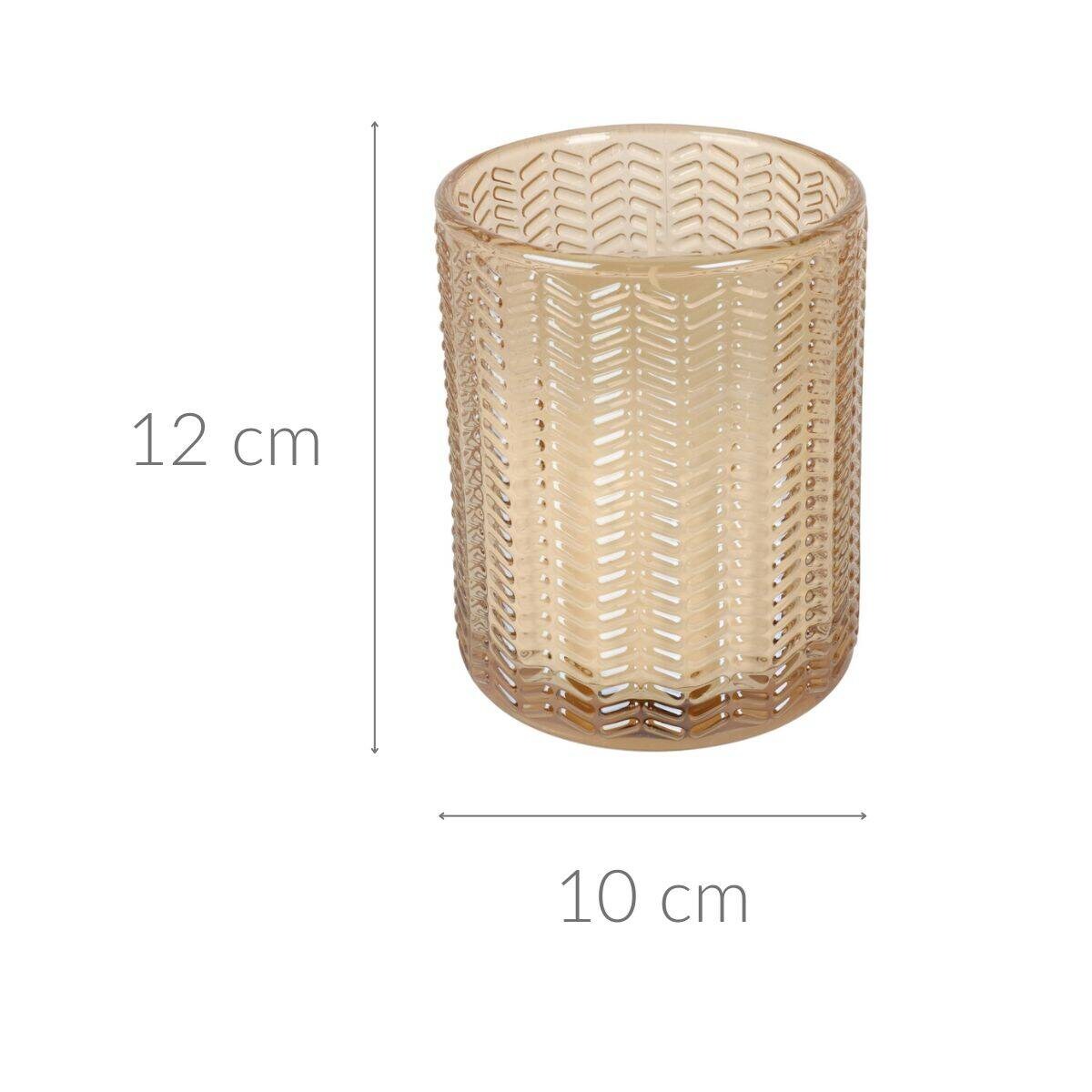 Świeczka w szkle, 12 cm