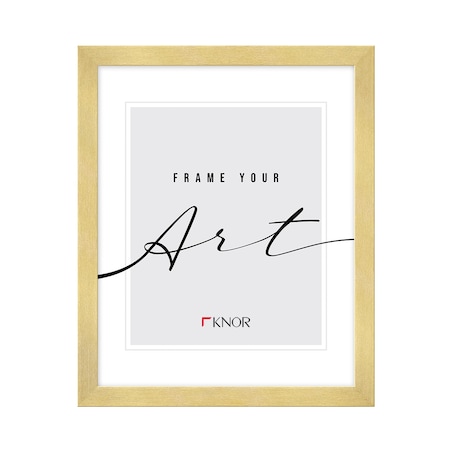 Złota ramka 40x50 cm, szeroka ramka na zdjęcie, Knor-foto-ramki na zdjęcia i plakaty