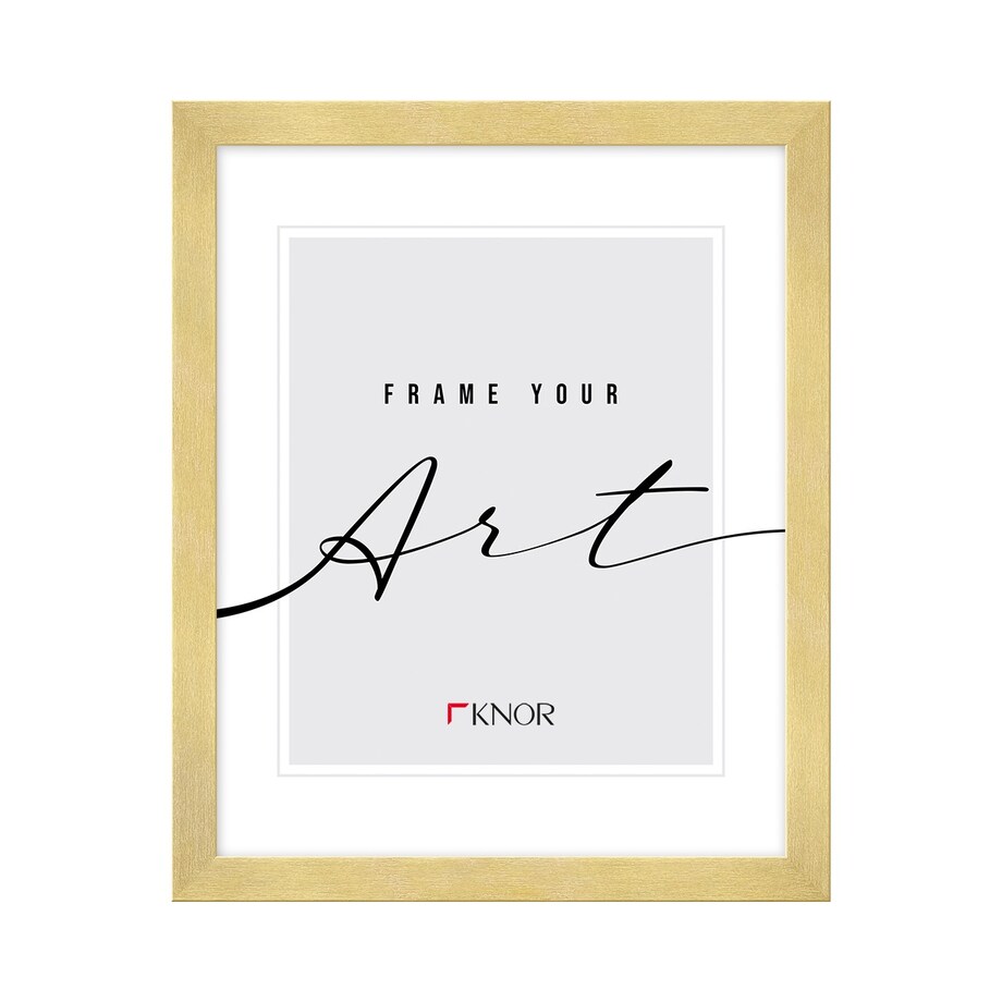 Złota ramka 40x50 cm, szeroka ramka na zdjęcie, Knor-foto-ramki na zdjęcia i plakaty