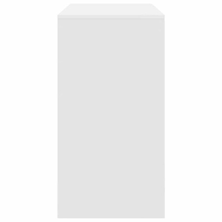 vidaXL Biurko Biały 100 x 40 x 76 cm Materiał drewnopochodny
