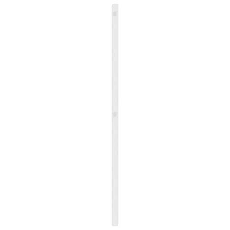 vidaXL Metalowe wymienne wezgłowie, białe, 180 cm