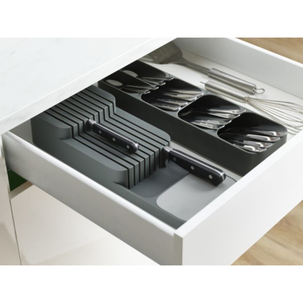 Organizer na sztućce do szuflady Duo Joseph Joseph
