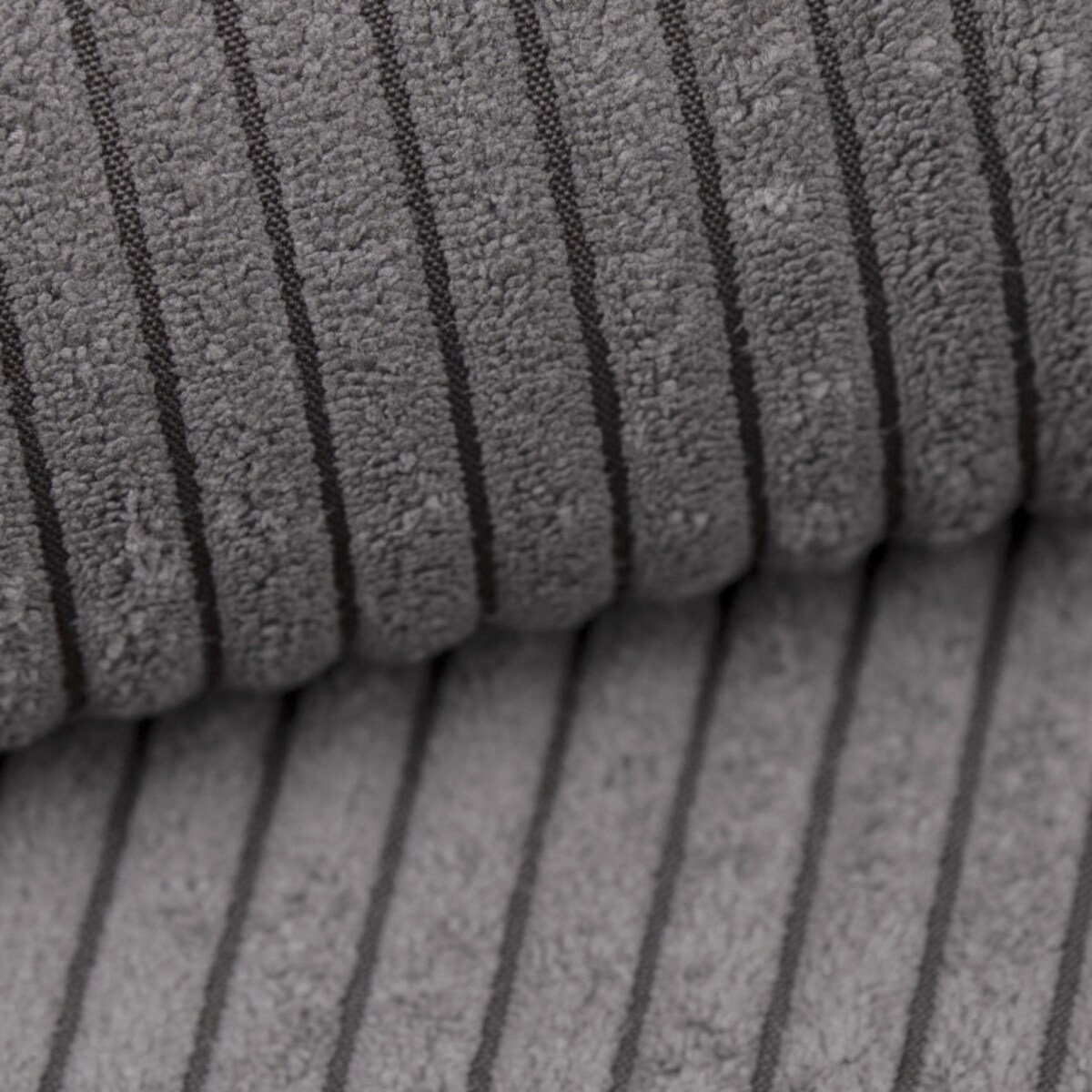 Poduszka dla psa ze sztruksu MOLLY, 80x60 cm, Grafit