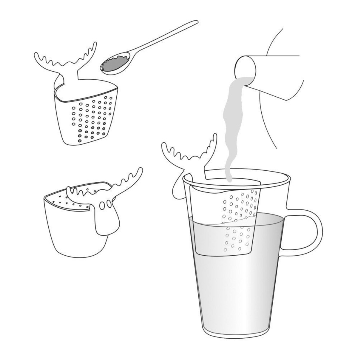 Zaparzaczka do herbaty RUDOLF