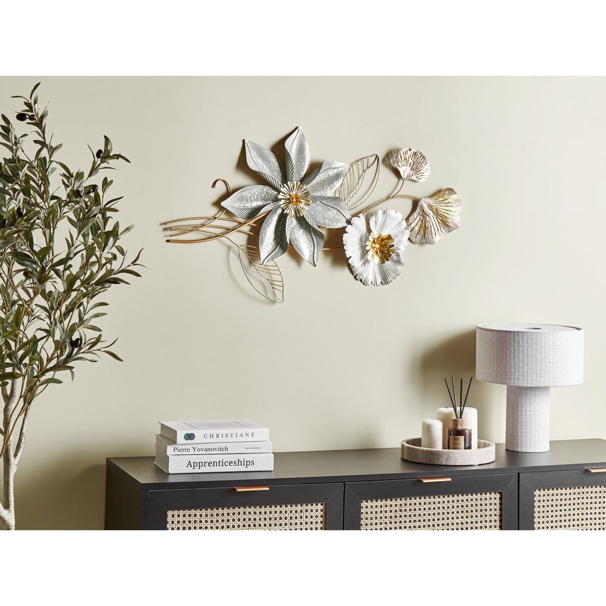 Dekoracja ścienna złota EUROPIUM