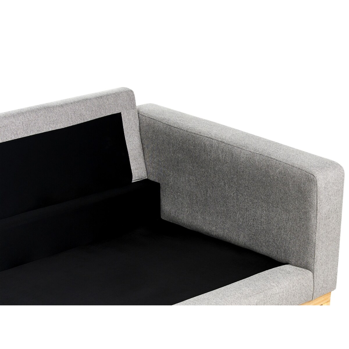 Sofa 2-osobowa szara SIGGARD