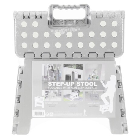 Taboret składany z tworzywa sztucznego, 29 x 22 x 22 cm