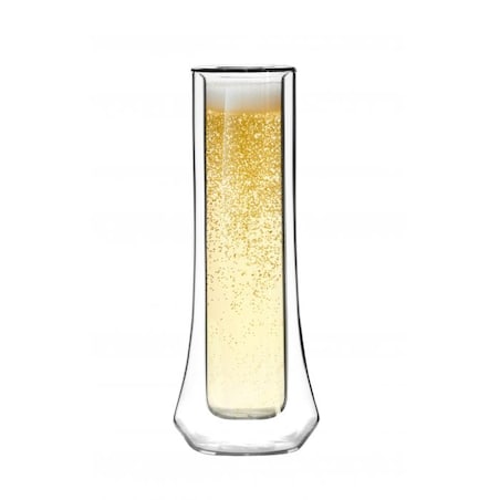 Komplet 2 kieliszków do szampana z podwójną ścianką Soho 140 ml 8906