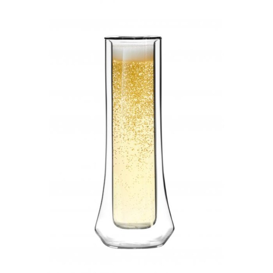 Komplet 2 kieliszków do szampana z podwójną ścianką Soho 140 ml 8906