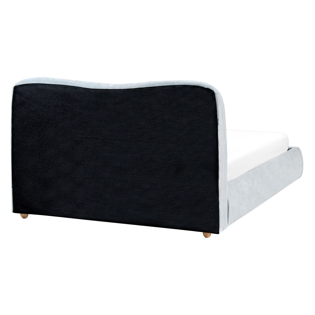 Łóżko z pojemnikiem BLAGNAC 140 x 200 cm Błękitny