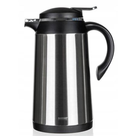 TERMOS ZE SZKLANYM WKŁADEM 1 L na napoje herbatę kawę turystyczny pracy dom