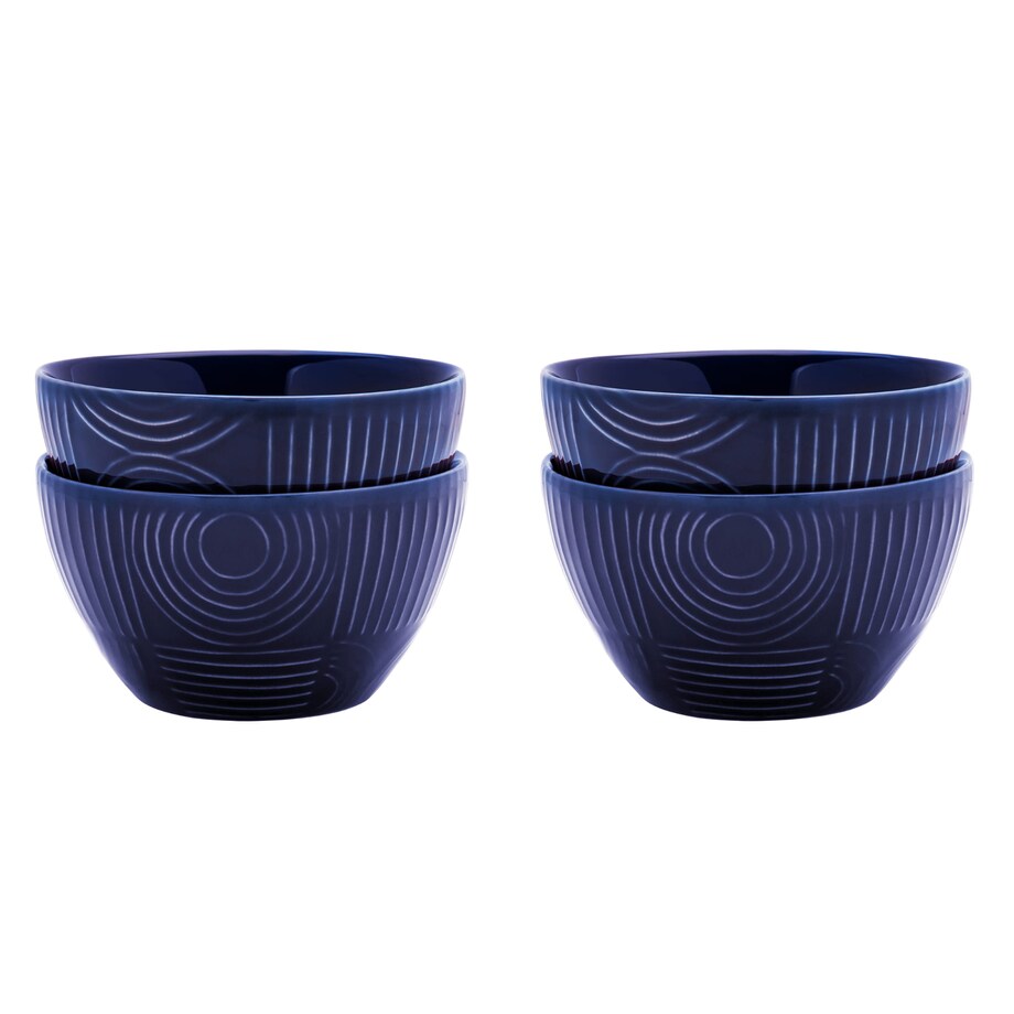 Zestaw 4 misek Arc, indigo, 12 cm