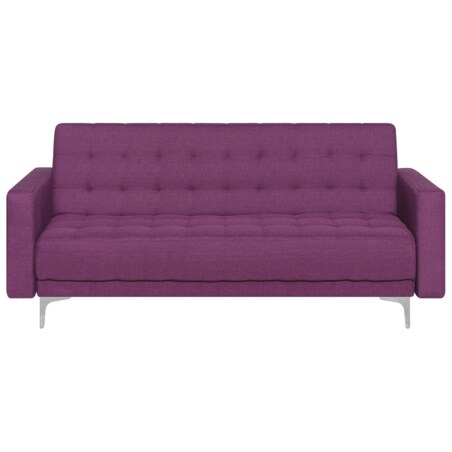 Sofa rozkładana fioletowa ABERDEEN