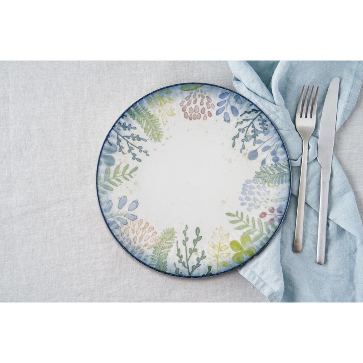 Talerz płytki 27 cm Daisy Watercolor LU56 (9144)