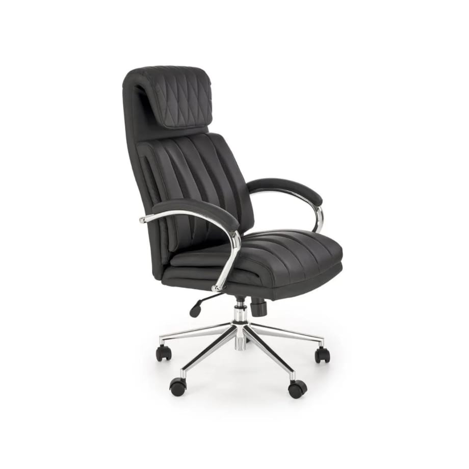 Fotel biurowy ROMANO czarny