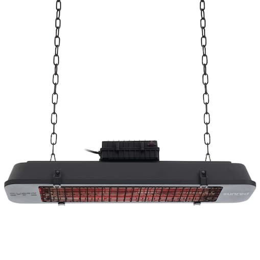 Sunred Grzejnik tarasowy wiszący Royal Diamond Dark różowe złoto 2500W