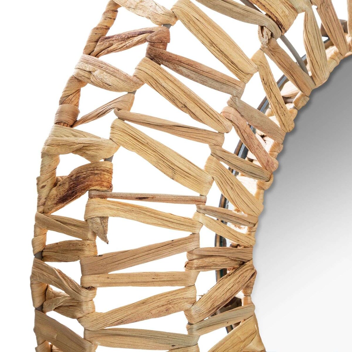Okrągłe lustro w dekoracyjnej ramie, Ø 45 cm
