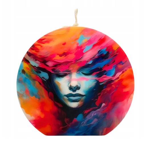 Świeczka Sojowa Prezent dla Żony Teściowej Świeca Ozdobna Bezzapachowa