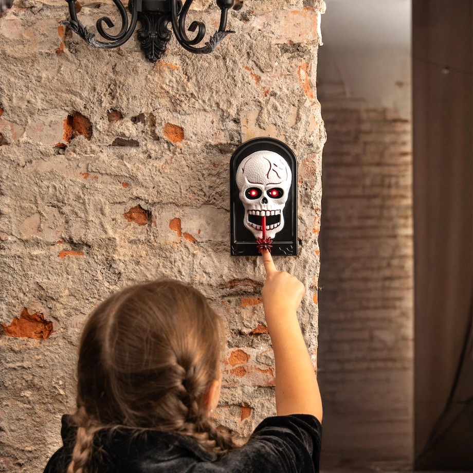 Dzwonek do drzwi Czaszka Halloween
