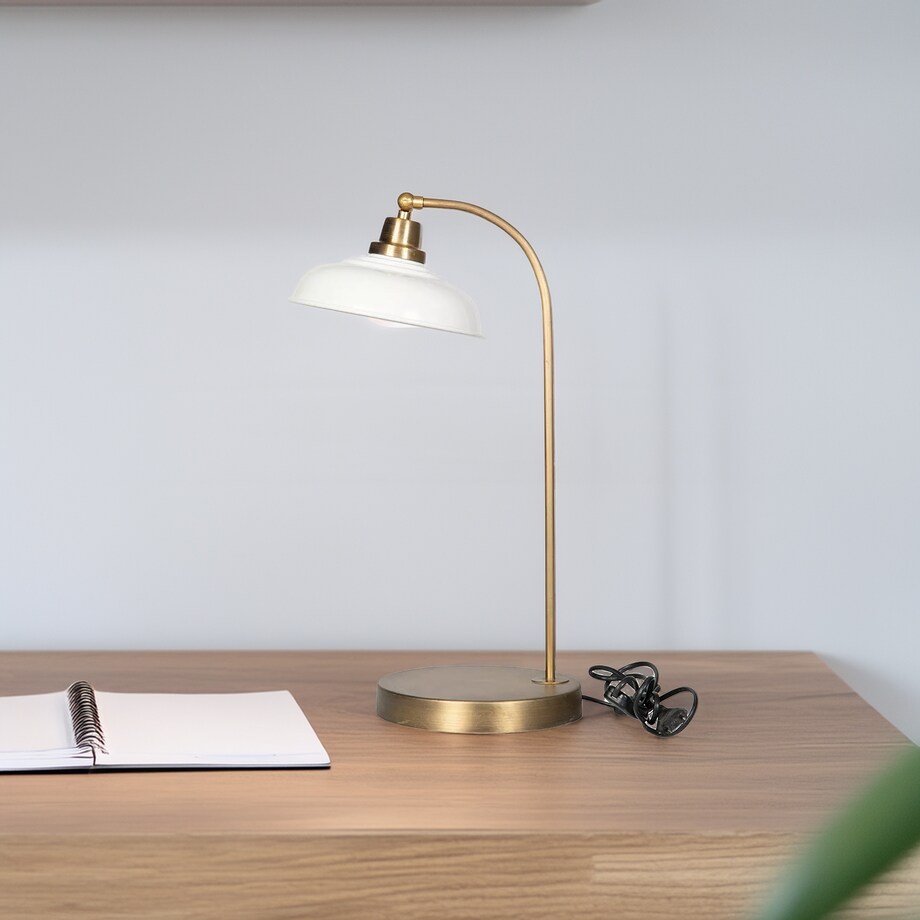 LAMPA NOCNA STOŁOWA STOJĄCA biurkowa do sypialni salonu loft duża 52cm