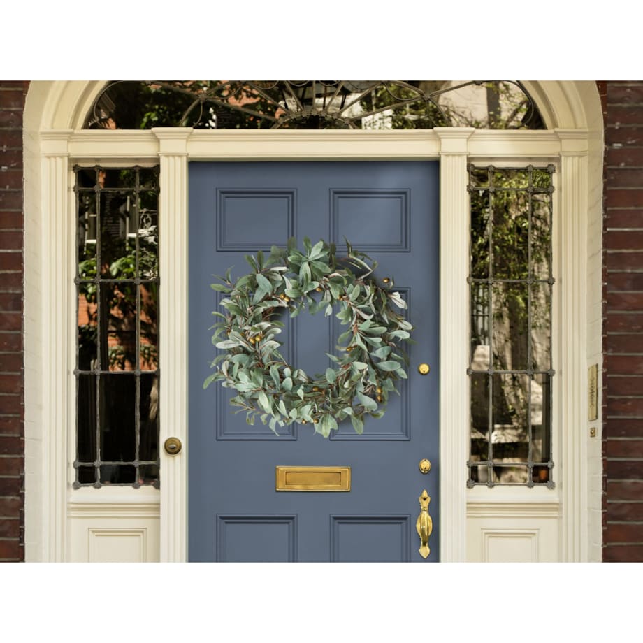 Wieniec dekoracyjny 65 cm zielony DANRUN