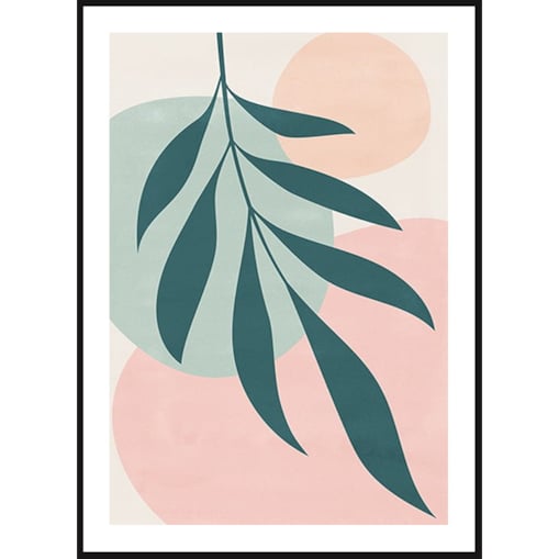 Poster Story, Plakat, Obraz - Pastelowa Gałązka No2, wymiary 70 x 100 cm