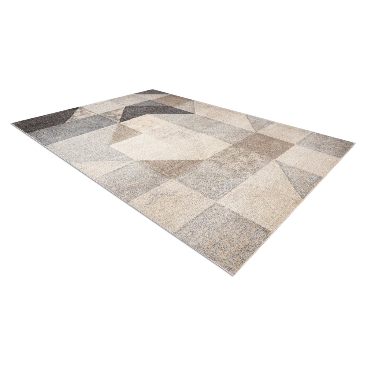 Dywan FUSION 9777 krem / beż - Geometryczny, 160x220 cm