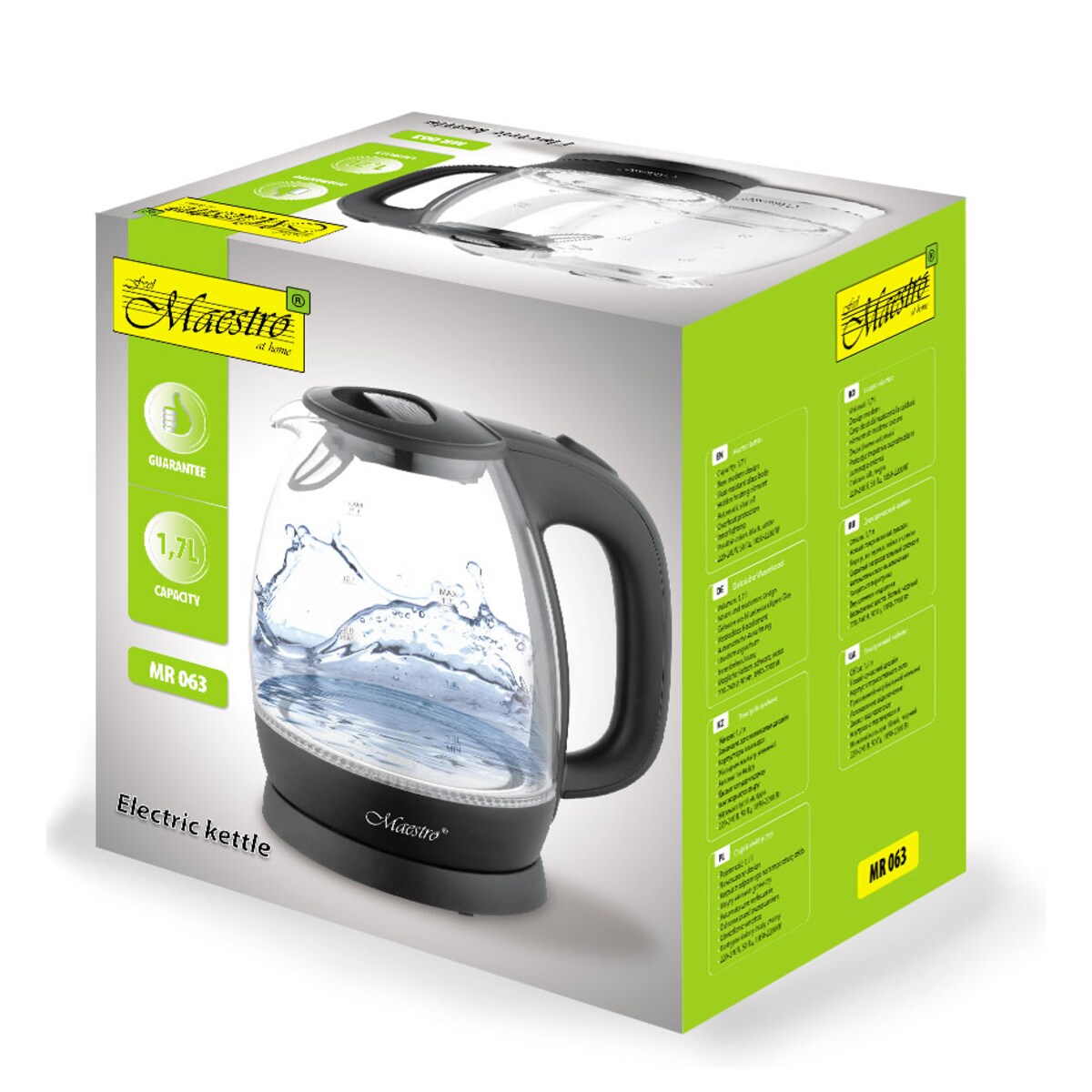 Maestro czajnik MR063BLACK