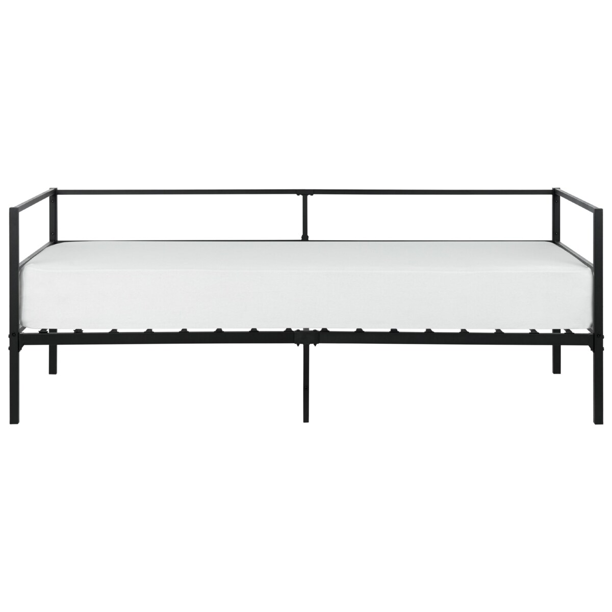 Łóżko Metal BATTUT 90 x 200 cm Czarny