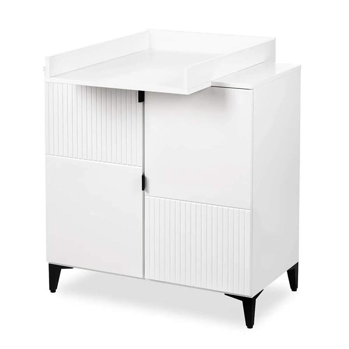 Komoda dla dzieci MIA MINI 80 biała/czarna