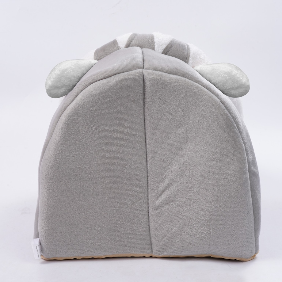 BUDKA DLA KOTA PSA buda legowisko domek MIĘKKIE POSŁANIE PLUSZOWE 45x37