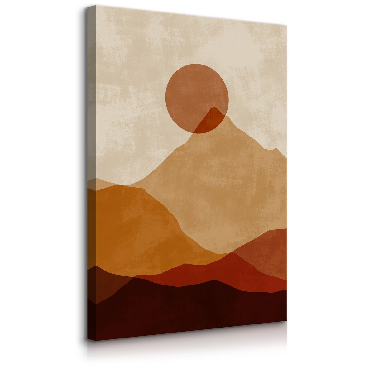 Obraz Krajobraz Górski Boho Zachód Słońca 80x120cm