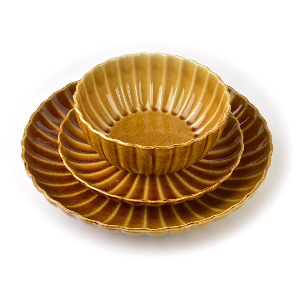 EVIE HONEY Talerz obiadowy 27xh4cm