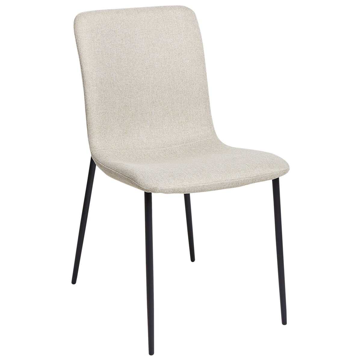 Krzesło do jadalni Zestaw 4 Jasnobeżowy GLENDIVE