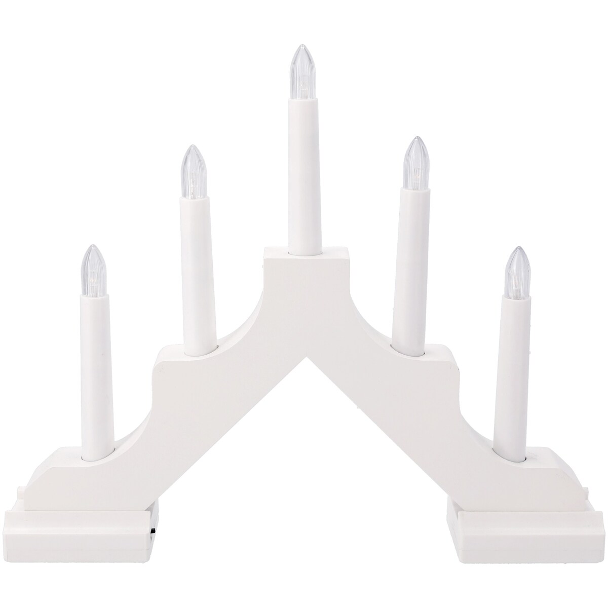 Świecznik 5 LED świąteczny LATARENKA na boże narodzenie TIMER baterie JUMI