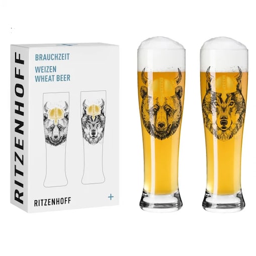 Zestaw 2 szklanek do piwa Brauchzeit, Ritzenhoff design Team
