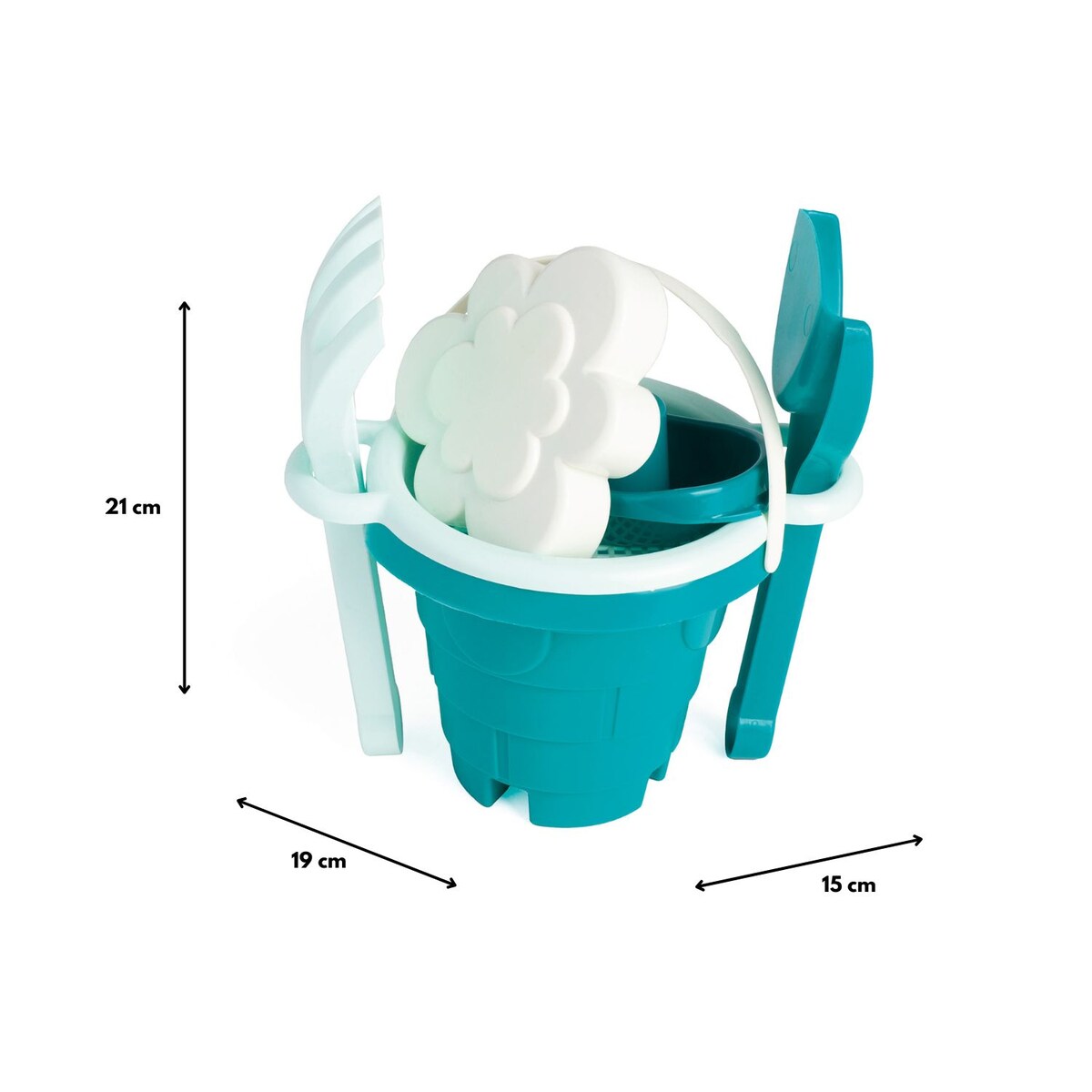 Szmaragdowa Komnata Zamek zestaw do piasku 6 el.