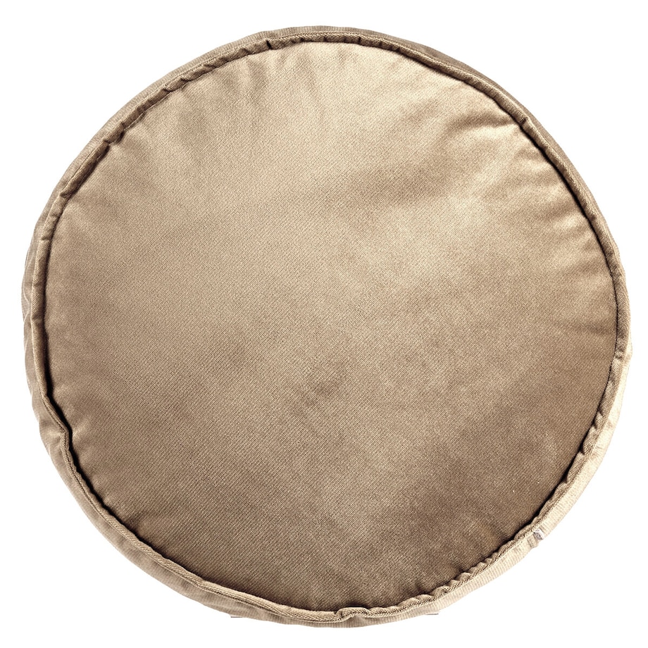 Pufa obita aksamitem, Ø 60 cm
