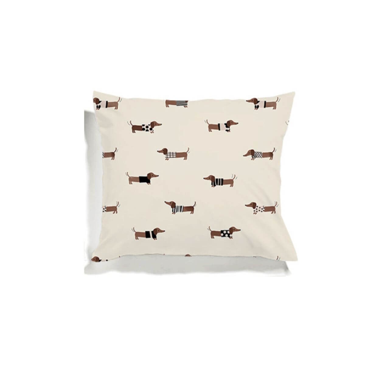 Poszewka Jamniki 40 x 40 cm