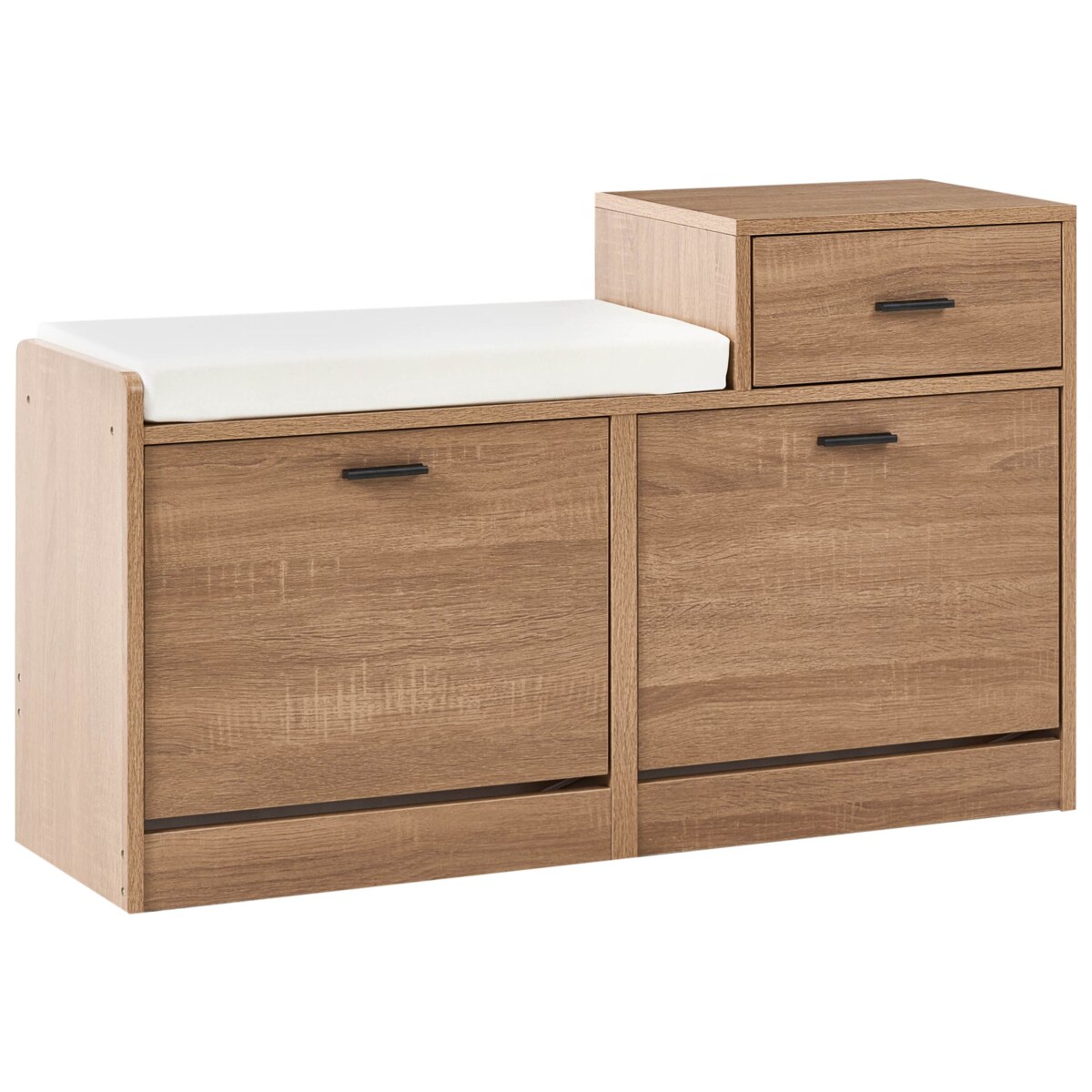 Szafka na buty z siedziskiem DUBBO Jasnobrązowy